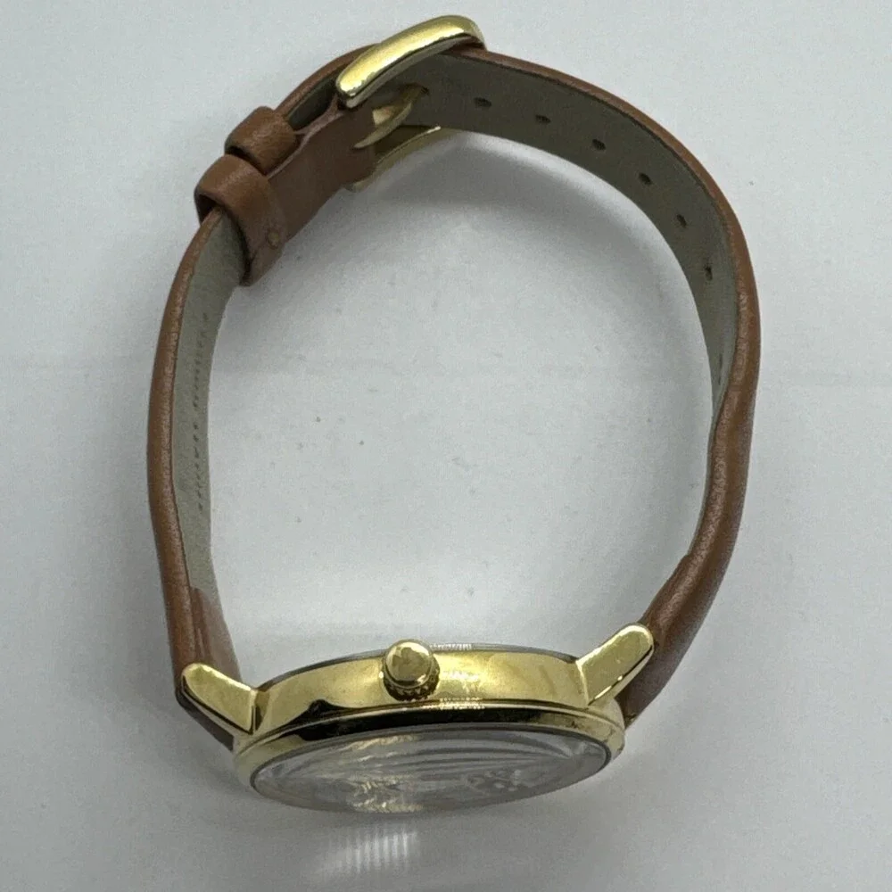 Kate Spade New York 0783 Women's Brown Leather Analog Dial Quartz Watch AEA424